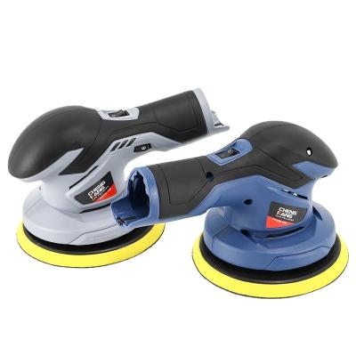 China Good Action 12V Lithium Battery Car Polisher Mini Rotary Waxing Polisher Electric Cordless Adjustable 6 Level Car Dual Speed Polisher Pad for sale