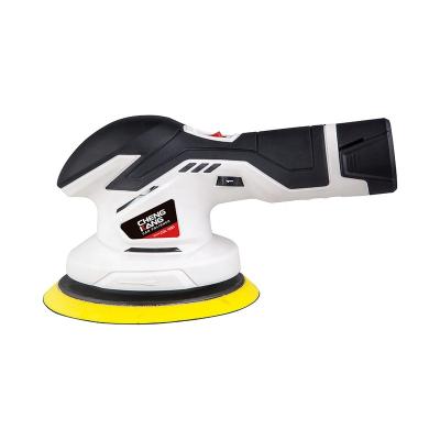 China Car Polishing DIY Wholesale 6 Level Speed Adjustable Double Action 12V Lithium Battery Car Cordless Electric Mini Rotary Waxing Polisher for sale