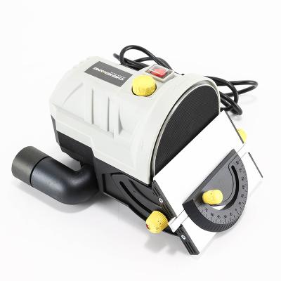 China Ajdust Wood Dust Cover Woodworking Dust Cover Ajdust Manufacture 6 Speed Porcelain Disc Aluminum Sanding Portable Sanding Machine for sale