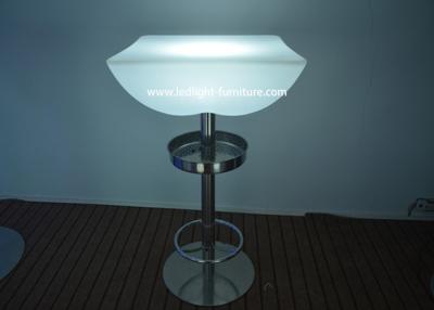 Chine Tableaux de cocktail allumés par LED colorés rechargeables avec la couche et le repose-pieds de bouteille à vendre