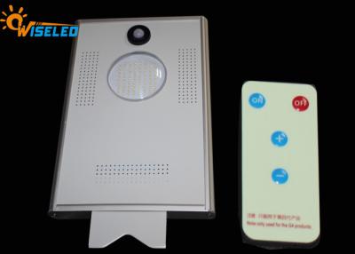 China luz de calle llevada teledirigida 10W con el panel solar, lámpara de calle ligera solar con el sensor en venta