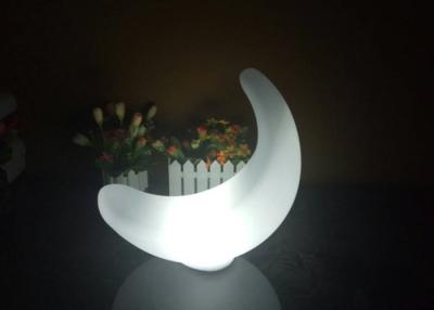 China Mini Yellow Lovey Smile Moon LED Night Light Plastic Material For Kids Gift for sale