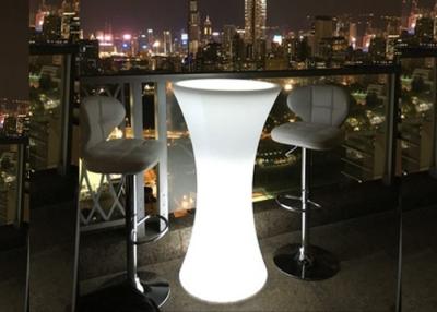 Chine Hauts meubles ronds de Tableau de cocktail réglés avec l'éclairage coloré à vendre
