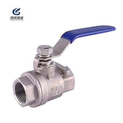 China General stainless steel ball valve 1pc/2pc/3pc 1000 w.o.g ball valve for sale
