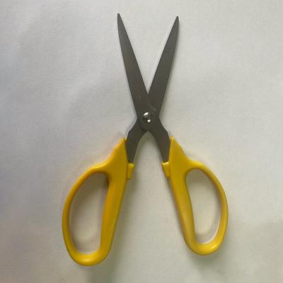 China New Design Student Stationery Scissors Oem /Odm Universal Cutting Plastic Scissors for sale