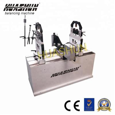 China Balancing Machine HUASHUN Balancing Machine For Motor Rotors Fans Pump Impellers for sale