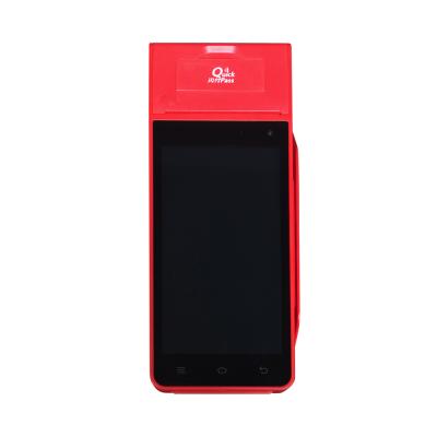 China All In One MSR/Chip/NFC Card Reader Android 4G Wifi Pos System With EMV PCI Certificates For 8G Lottery for sale
