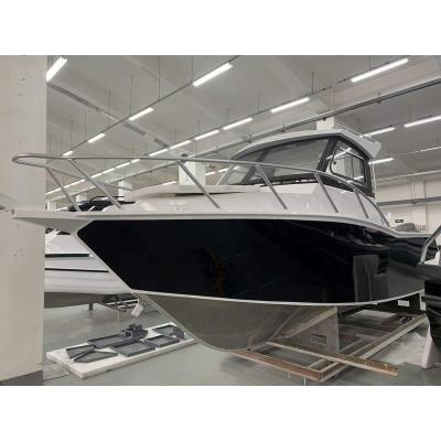 China Gospel Boat Model Profisher 6.85m/23ft Aluminum Aluminum Speed Cabin Boat for sale