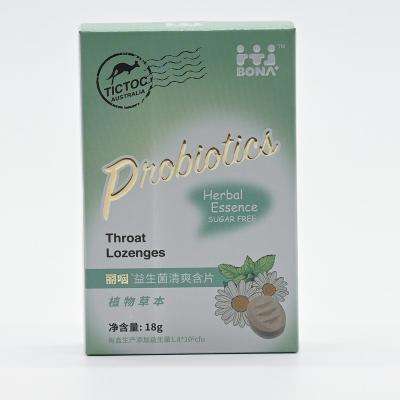 China Food Supplement Health Herbal Essence Breath Replenishing Mouth Probiotic Sugar Healthcare Supplement Hard Candy for sale