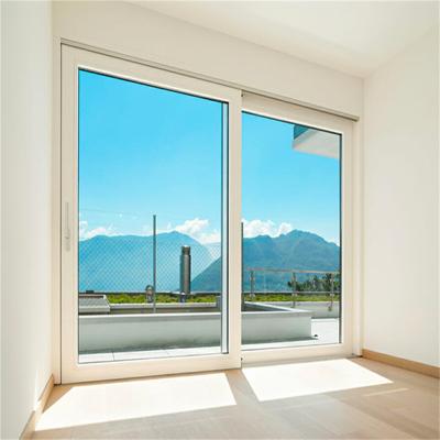 China Minimalist Double Glazed Aluminum Lift Sliding Exterior Doors for Homes and Office for sale