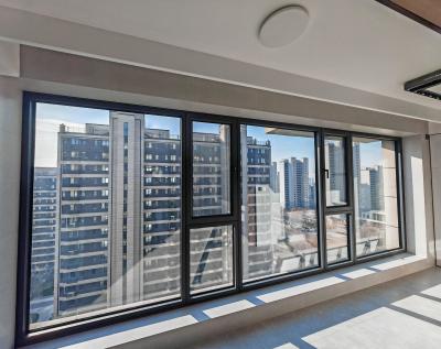 China SKATE Thermal Break Aluminum Alloy Casement Windows with 1.8mm Wall Thickness for sale