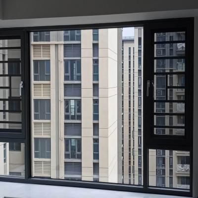 China Fashion New Design Aluminum Aluminium Casement Windows with 35dB Noise Reduction for sale