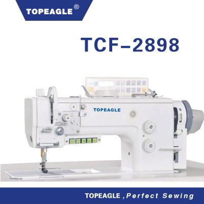 China Topeagle TCF-2898 High Speed Double Needle Industrial Sewing Machine TCF-2898 for sale