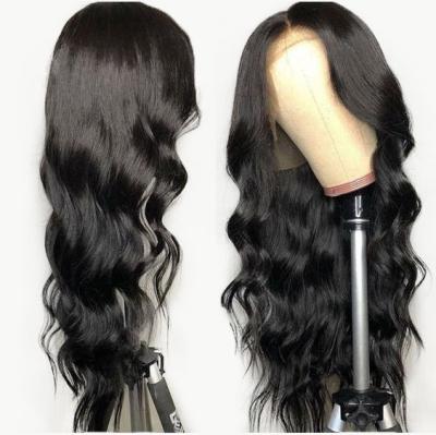 China Natural Swiss Sheer Lace Front Wigs Body Wave Body Wave 12A Body Wave Human Hair for sale