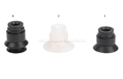 Chine 0.34Mpa Vacuum Component Bellow / Plate Vacuum Pad 2 - 50mm, NBR / PU Matériau Coupe de vide pour l' automatisation industrielle à vendre