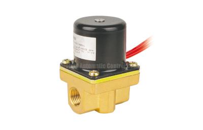 Chine 2 mm d'ouverture 2 voies soupape magnétique en laiton pneumatique pour système de machine de soudage à vendre