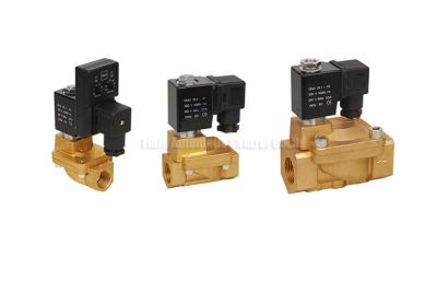 Chine PU225 pilotent la vanne électromagnétique actionnée, soupape de commande pneumatique de C.C 12V à vendre
