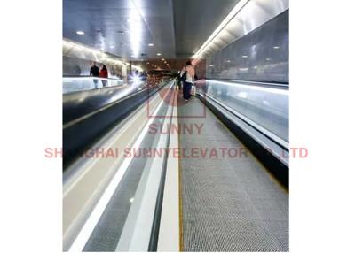 China Humanized 0-6 Degree 1000mm Pallet Walkway Travelator Controlled System for sale