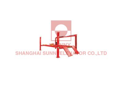 China Scissor Hydraulic Chain Alignment Four Post Vehicle Lift Auto Parking Lift for sale