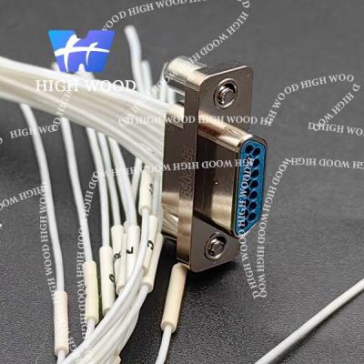 China J30J SERIES MICRO-D Rectangular Connectors, HW-J30J-15TJL Length 300mm for sale