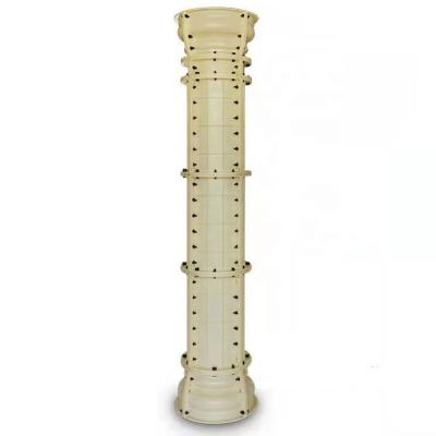 China Contemporary Injection Plastic Concrete Column Mold Roman Pillar Molds for sale
