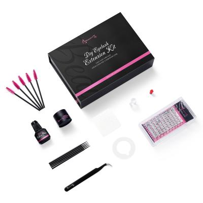 China Beauty7 DIY Lash Kit At Home Eyelash Extensions Kit Self-Application Kit with Fans Diygiftkits from Premade for sale
