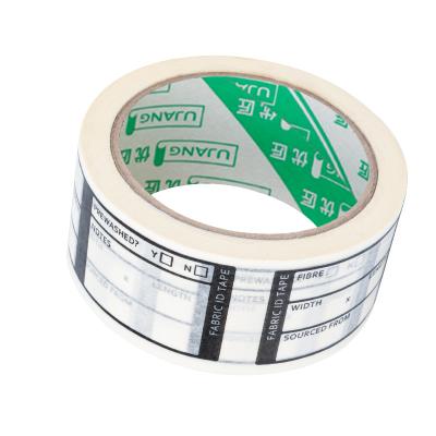 China Customized White Color Masking Tape Adhesive Paper Tape for Printed Applications for sale