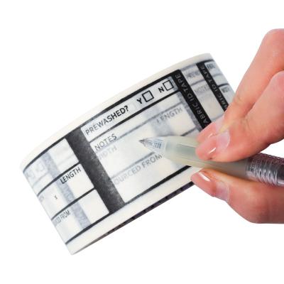 China Rubber Adhesive Coated Crepe Paper Chemicals Resistant Painting Labelling Masking Tape for sale