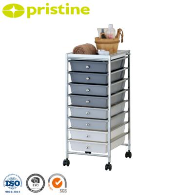 China 8 pp storage shopee Taiwan household furniture desk cart plastic drawer organizer plastic bins for sale