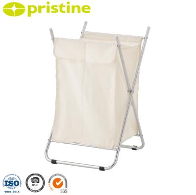 China Amazon eBay Taiwan Household Storage Home Furniture MIT Manufacturer Household Goods TC Bag Portable Foldable Laundry Hamper Basket for sale