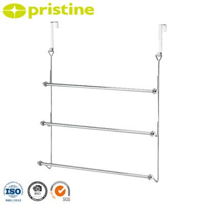 China Manufacturer Wholesale Bathroom Accessories Hanging Household Storage Heater Shopee Amazon eBay Taiwan Over The Door Towel Rack for sale