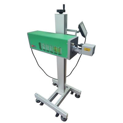 China Laser Marking 30W JPT IPG Mini Portable Color Fiber Laser Marking / Marker Machine for sale