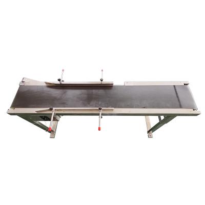 China Garment Shops PU Conveyor Belt Machine For Cardboard And Plastic Bag for sale