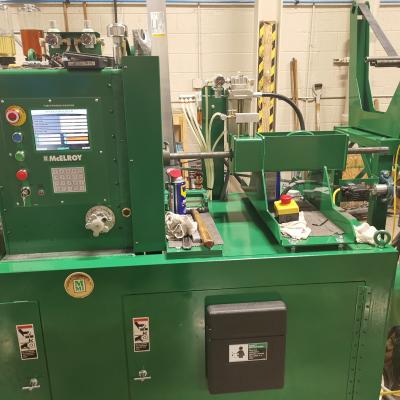 China DELLOK Stainless Steel G Type Welding 3.1 Cert Tube Finning Machine for sale