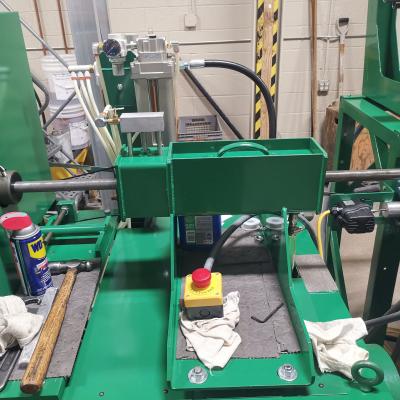 China DELLOK Carbon Stainless Steel Aluminium Extruded Tube Finning Machine for sale