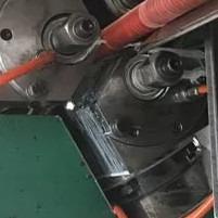 China DELLOK Carbon Steel Extruded 415V 10FPI Tube Finning Machine for sale