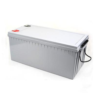 China Maintenance 12v 200ah Solar Power System Deep Cycle Free Gel Battery for sale