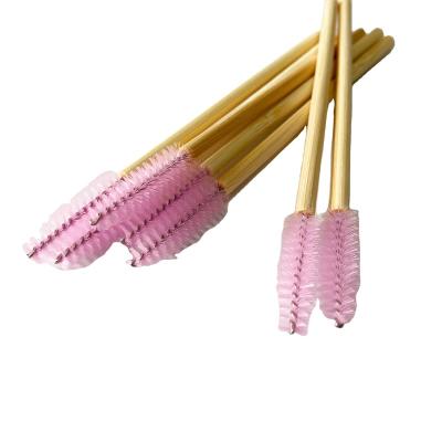 China Beauty Free Sample ZDS Wholesale Rechargeable Light Lash Cleansing Brush Wooden Lash Brush for sale