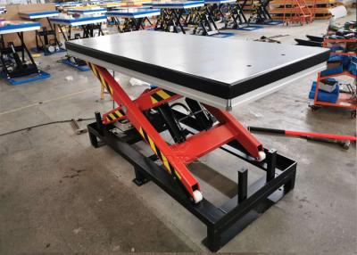 Cina Carrello idraulico mobile elettrico della Tabella di sollevamento con la tasca 1300x850mm della forcella in vendita