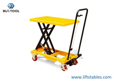 Cina Piccola piattaforma manuale del carrello del carretto della Tabella di ascensore di forbici per il maneggio del materiale 980mm in vendita
