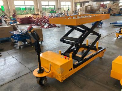 Cina 500 libbre di ascensore mobile presenta la piattaforma automotrice di Jack Stand With Transfer Ball della Tabella di ascensore 4x8 in vendita