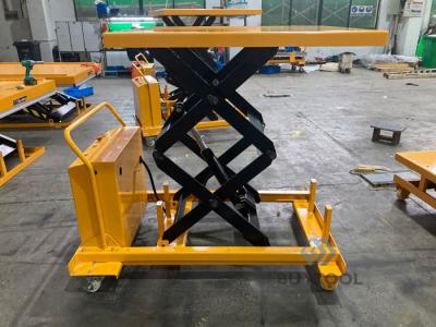 Cina Altezza mobile a pile elettrica del banco da lavoro 500kg 1400mm della Tabella di ascensore di forbici in vendita