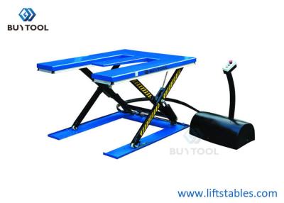 China O perfil baixo da estática ultra Scissor a tabela 1000kg 1500×1300mm do elevador da pálete das tabelas de elevador à venda