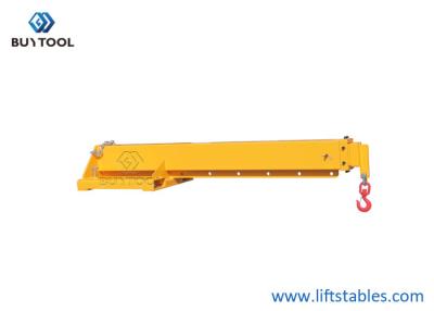 Cina Carrello elevatore allungabile Jib Crane Telescopic Fork Mounted del camion 640kg in vendita