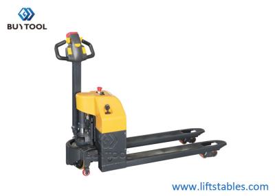 China Caminhão de pálete motorizado do aço de liga da mão com 1,5 Ton Capacity à venda