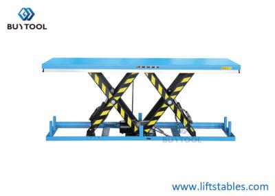 China 4t/8t Stationary Scissor Lift Table 1000mm Lifting Height For Heavy Material Handling for sale