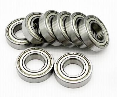 China Durable Steel Double Sealed Ball Bearings , Lightweight Deep Groove Roller Bearing for sale