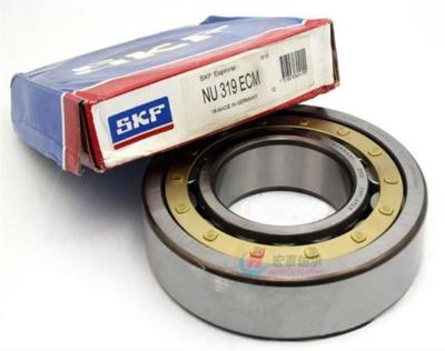 Китай SKF NU319 Высокоточный цилиндрический роликовый подшипник с базовой статической нагрузкой 380 KN и открытыми уплотнениями продается