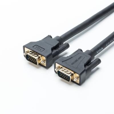 China COMPUTER HD VIDEO Cable 15M 1920x1080P 2K 60Hz Factory Price Copper High Speed 3+6 VGA Data Cable Computer Monitor Audio Video Data Cable for sale