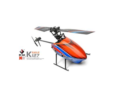 China New Design WLToys XK K127 2.4 GHz 4CH 6 Gyro 6-axis Dual Motor Large Altitude Hold Gyro Remote Control Helicopter Toys Model for sale